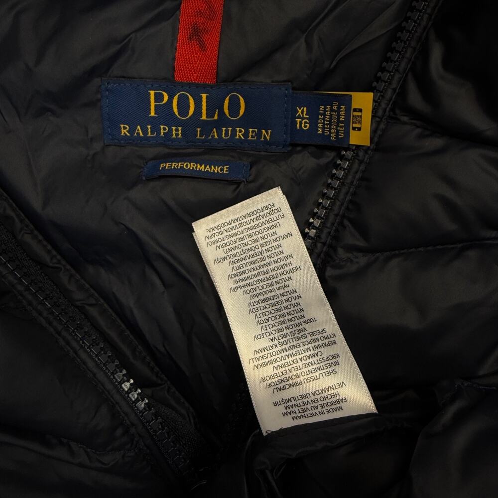 Polo Ralph Lauren XL men blue quilted insulated light jacket outdoor streetwear - Picture 11 of 14